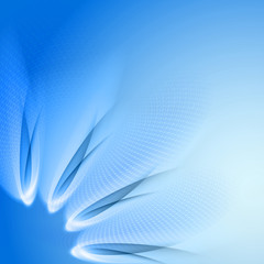 Fototapete - Blue abstract background