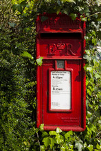 Red British Post Box