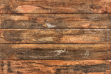 Fototapeta  - Old Weathered Peeled Varnished Planks Surface Texture - Detail