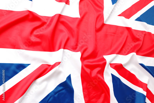 Plakat na papierze fotorealistycznym Wielka Brytania, brytyjska flaga, Union Jack
