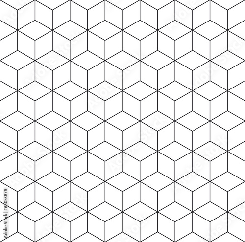 Plakat na zamówienie Pattern cube background