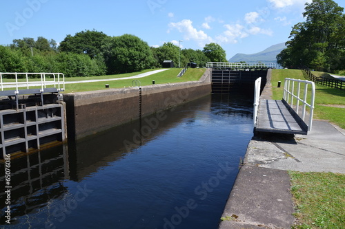 Fotografie, Obraz Neptune's Staircase on the Caledonian Canal