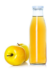 Wall Mural - bottle of apple juice