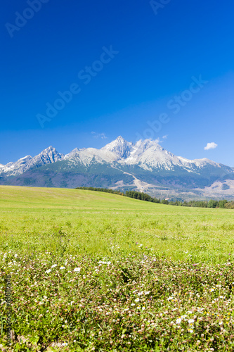 Board z aluminiowym obramowaniem Wysokie Tatry (Wysokie Tatry), Słowacja