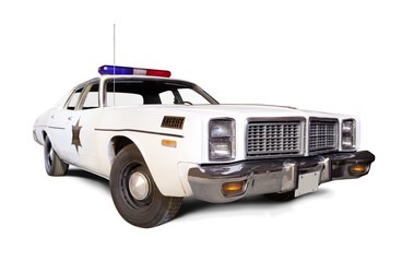 Canvas Print - Sheriff Car.