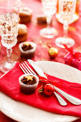 Sticker - Christmas Table Setting