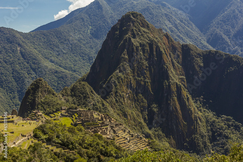 Board z aluminiowym obramowaniem Ruiny machu picchu cuzco peru