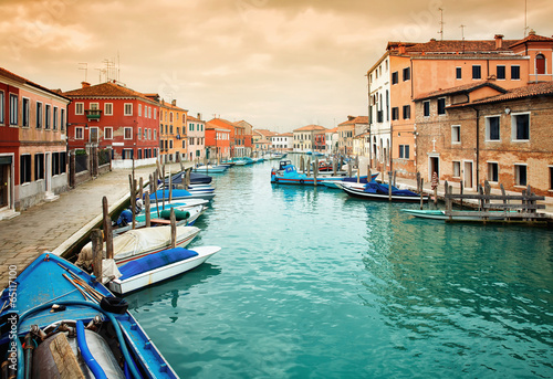 Tapeta ścienna Deatil stary architectureon wyspa murano w wenecji
