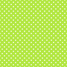 Seamless Green Polka Dot Background