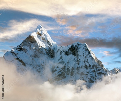 Fotoboard na płycie Piękny widok na ama dablam