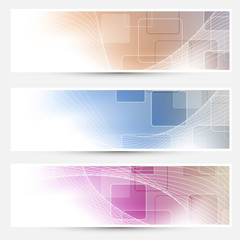 Wall Mural - modern geometry business cards collection