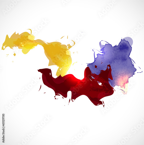 Plakat na papierze fotorealistycznym Streszczenie kolorowe tło, ilustracji wektorowych