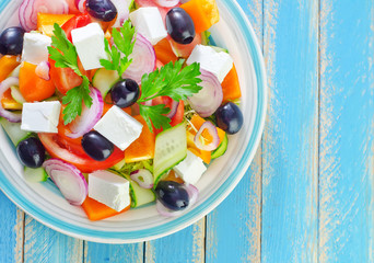 Poster - greek salad