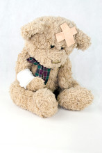 Verletzter Teddy