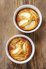 Poster - Apple pie in ceramic bowl