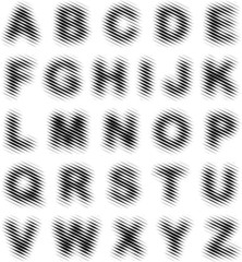 line font