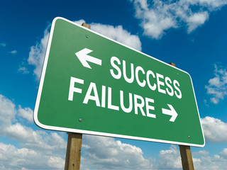 Wall Mural - success failure