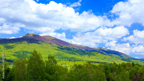 Naklejka samoprzylepna Bieszczady, polska
