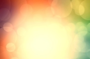 Wall Mural - abstract holiday lights twinkled bright background with bokeh