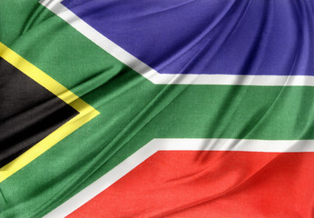 Wall Mural - South Africa flag