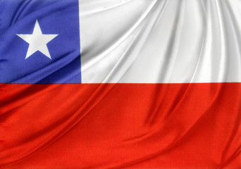 Wall Mural - Chile flag