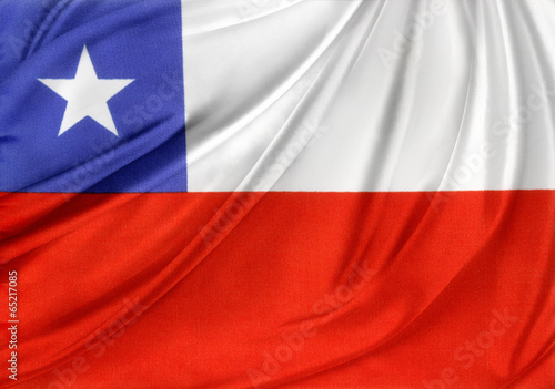 Naklejka samoprzylepna Flaga chile