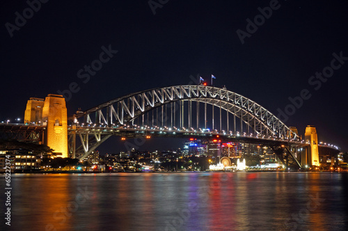 Board z aluminiowym obramowaniem Sydney Harbour Bridge
