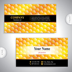 Universal luxury gold business card