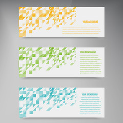 Wall Mural - vector triangle color 2 5.02.14