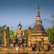 Wat Mahathat in Sukhothai Historical park, Thailand