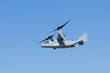 V-22 Osprey aircraft in flight