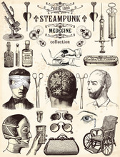 Steampunk Collection Médecine
