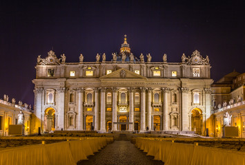 Wall Mural - St. Peter's Basilica in Vatican City