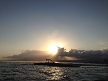 Sunset Isabela Galapagos Islands