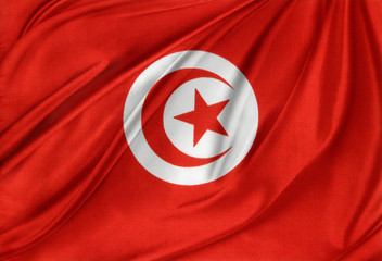 Wall Mural - Tunisia flag