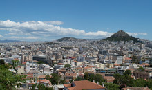 Athens As Seen From The Acropolis