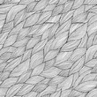 Waves seamless pattern in black and white