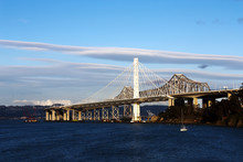 New And Old San Francisco Bay Bridge