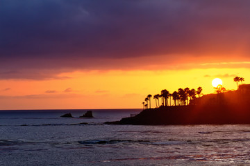 Wall Mural - Laguna Beach Sunset