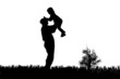 © majivecka - Vector silhouette of family.