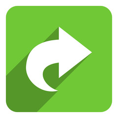 Poster - arrow flat icon