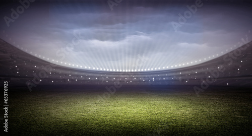 Board z aluminiowym obramowaniem Stadion