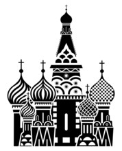 Moscow Symbol - Saint Basil's Cathedral, Russia