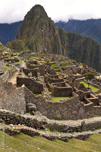 Obraz na płótnie canvas dwuczęściowy "dyptyk" Machu picchu - peru - ameryka południowa