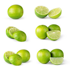 Wall Mural - lime fruit