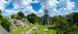 Guatemala Tikal  - Panorama View of Ruins