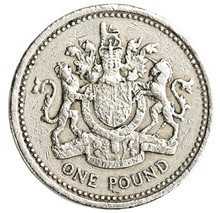 One British Pound Coin