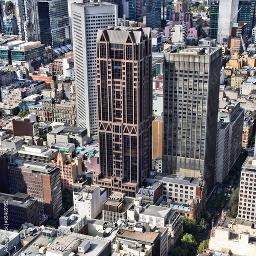 Plakat na papierze fotorealistycznym Melbourne cbd, australia