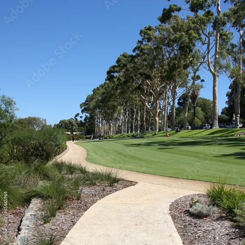 Plakat na papierze fotorealistycznym Perth, australia - królewski park