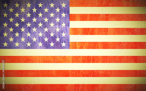 Naklejka samoprzylepna Flaga USA